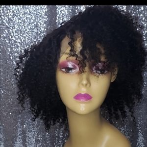 New Kinky Curly Lace Closure Wig